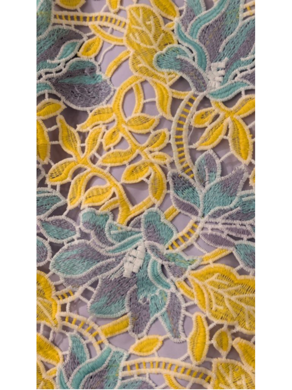 Women's Anthropologie Hutch High Waist Shorts Size 6 Yellow Teal - Picture 2 of 11
